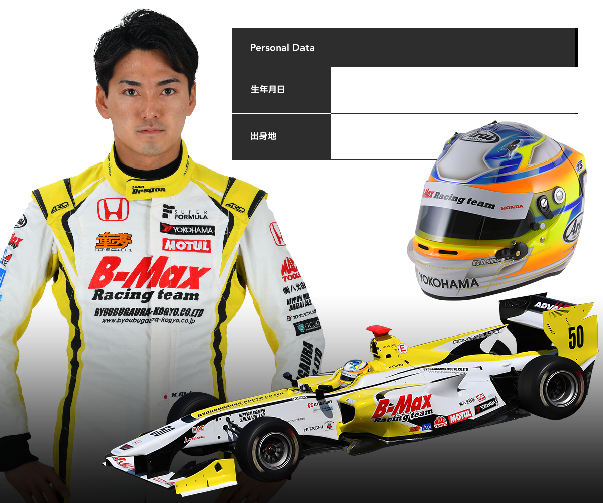 千代 勝正 Teams Drivers Race Calendar 18 Super Formula Official Website