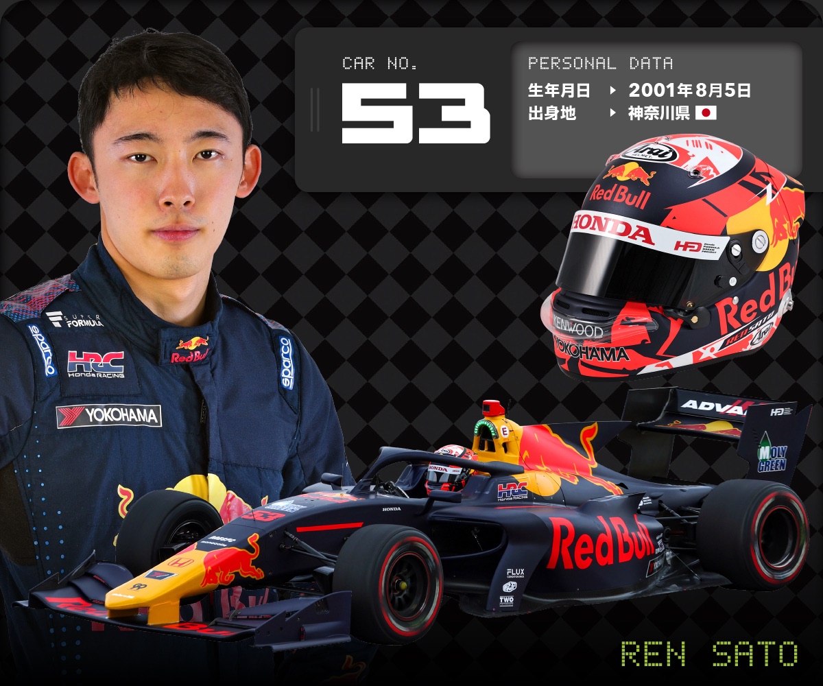 2022 佐藤蓮 | 2022 TEAMS / DRIVERS | Race Calendar 2022 | SUPER