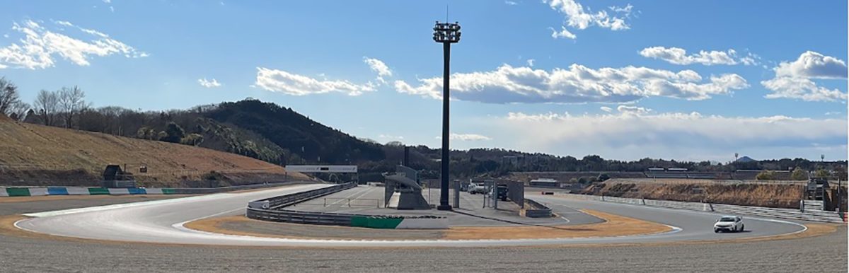 実証実験の⾵景 ‒ ⾛⾏中の様⼦